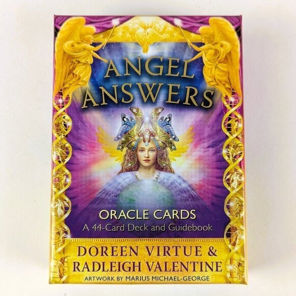 Doreen Virtue Other - Angel Answers Oracle Cards by Doreen Virtue & Radleigh Valentine